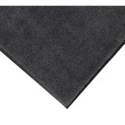 M + A Matting Plush Commercial Floor Mat, 5.75' x 3.75', Midnight Grey (1806746590)