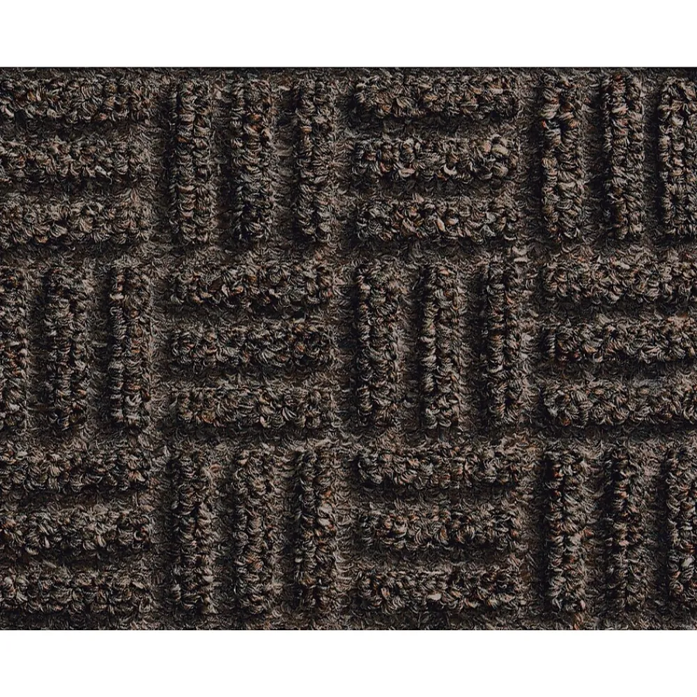 M + A Matting WaterHog Masterpiece Select Commercial Wiper/Scraper Entrance Floor Mat, 19.4' x 3.75', Nutmeg (26531420070)
