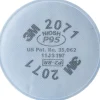 3M ™ 2000 Particulate Filter, P95, Non-Oil Particulates, 2/PK