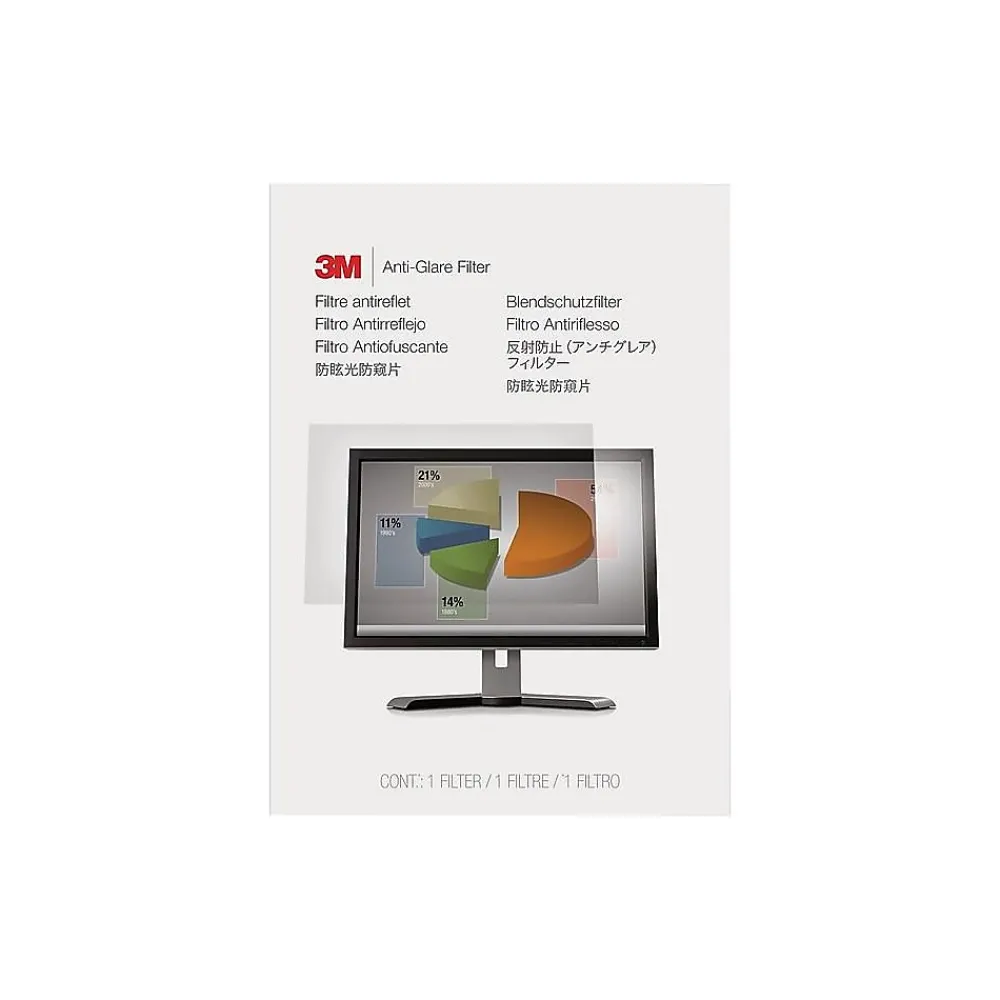 ™ Anti-Glare Filter for 19.5" Widescreen Monitor (16:9) (AG195W9B)<3M Outlet