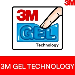 Hot 3M ™ Gel Wrist Rest for Keyboard and Mouse, Black, Easy Clean Cover, Anti-microbial Product Protection (WR340LE)