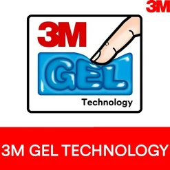 Clearance 3M Gel Wrist Rest with Platform for Keyboard and Mouse, Gray, Tilt Adjustable, Precise Mouse Pad (WR422LE)