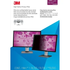 ™ High Clarity Privacy Filter for 24" Widescreen Monitor (16:9)<3M Discount