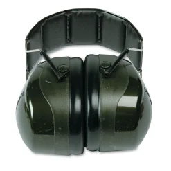 Peltor 3Mâ„¢ Optime 101 Earmuffs, Deluxe Personal H Earing Protector, Over-The-Head, Green, 27dB