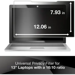 Privacy Filter for 13" Apple MacBook Air, 16:10 Aspect Ratio (PFNAP002)<3M Clearance