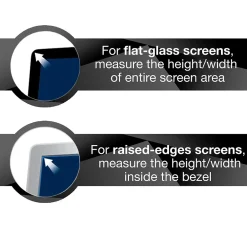 Privacy Filter for 23.8 in Full Screen Monitor with COMPLY Magnetic Attach, 16:9 Aspect Ratio (PF238W9E)<3M