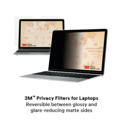 Privacy Filter for 14" Widescreen Laptop with COMPLY Attachment System, 16:9 Aspect Ratio (PF140W9B)<3M Sale