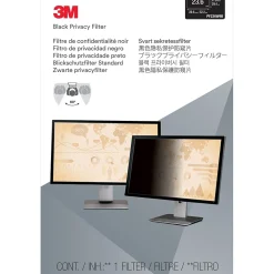 Privacy Filter for 23.6" Widescreen Monitor, 16:9 Aspect Ratio (PF236W9B)<3M
