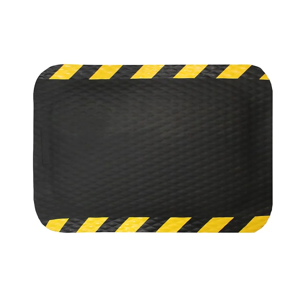 M + A Matting M+A Matting Hog Heaven Anti-Fatigue Mat, 2.67' x 4.83', Black (423235100)