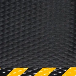 M + A Matting M+A Matting Hog Heaven Anti-Fatigue Mat, 2.67' x 4.83', Black (423235100)