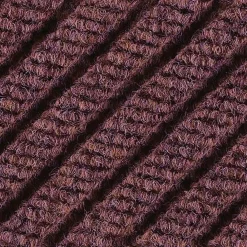 M + A Matting M+A Matting WaterHog Max Grand Diamond, Mat + One End, Universal Cleated, 6' x 7', Maroon (222487000000)