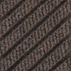 M + A Matting M+A Matting WaterHog Max Grand Diamond, Mat + One End, Universal Cleated, 3' x 5.5', Chestnut Brown (2224880000000)