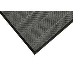 M + A Matting M+A Matting WaterHog Max Herringbone Classic Mat, Universal Cleated, 3' x 10', Grey Ash (224073310070)
