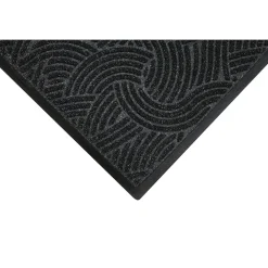 M + A Matting M+A Matting WaterHog Plus Indoor Mat, 2.92' x 4.83', Black Smoke (1857035090)
