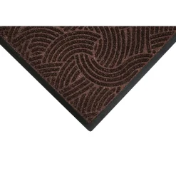 M + A Matting M+A Matting WaterHog Plus Indoor Mat, 5.83' x 11.83', Chestnut Brown (18575612090)