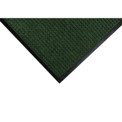 M + A Matting M+A Matting WaterHog Squares Classic Mat, Universal Cleated, 4' x 10', Evergreen (20059410070)