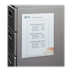 Sheet Protectors|C-Line Magnetic Cubicle Keepers®, Clear Polypropylene, 8 1/2
