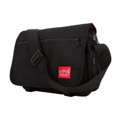 Delancey Fabric Casual Messenger Bag, Black (1466 BLK)<Manhattan Portage Hot