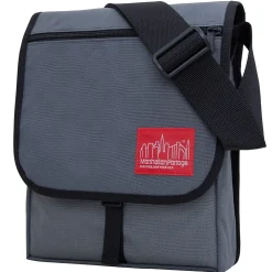 Manhattan Cross-Body, Grey (1414 GRY)<Manhattan Portage Clearance