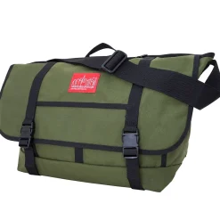 Ny Messenger Bag Large Olive (1607 OLV)<Manhattan Portage Clearance