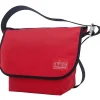 Vintage Messenger Bag Medium Red (1606V RED)<Manhattan Portage Clearance
