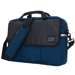 Webb Convertible Briefcase Navy (1448-BL NVY)<Manhattan Portage Clearance