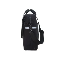 Webb Convertible Briefcase Black (1448-BL BLK)<Manhattan Portage Sale