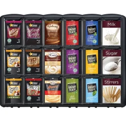 Mars Drinks 6 Column Freshpack Merchandiser, Black (MDR9179)