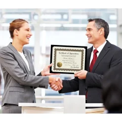 Awards & Certificates*Masterpiece Studios Appreciation Certificates, 8.5" x 11", Metallic Gold, 18/Pack (20104238)