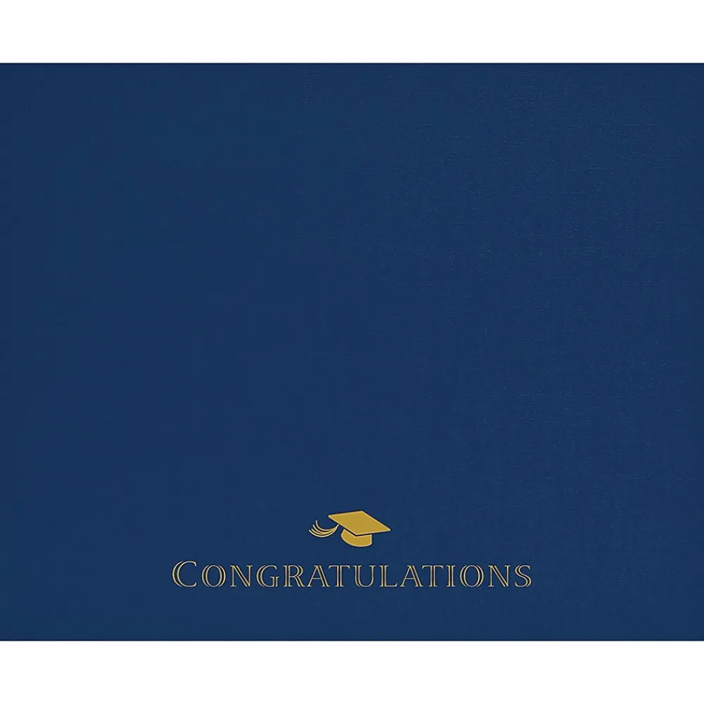 Awards & Certificates*Masterpiece Studios Great Papers! Graduation Certificate Cover with Gold Foil, 12"H x 9.375"W, 5/Pack (2017047)