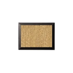 Bulletin*MasterVision Cork Bulletin Board, Black Wood Frame, 18"H x 24"W