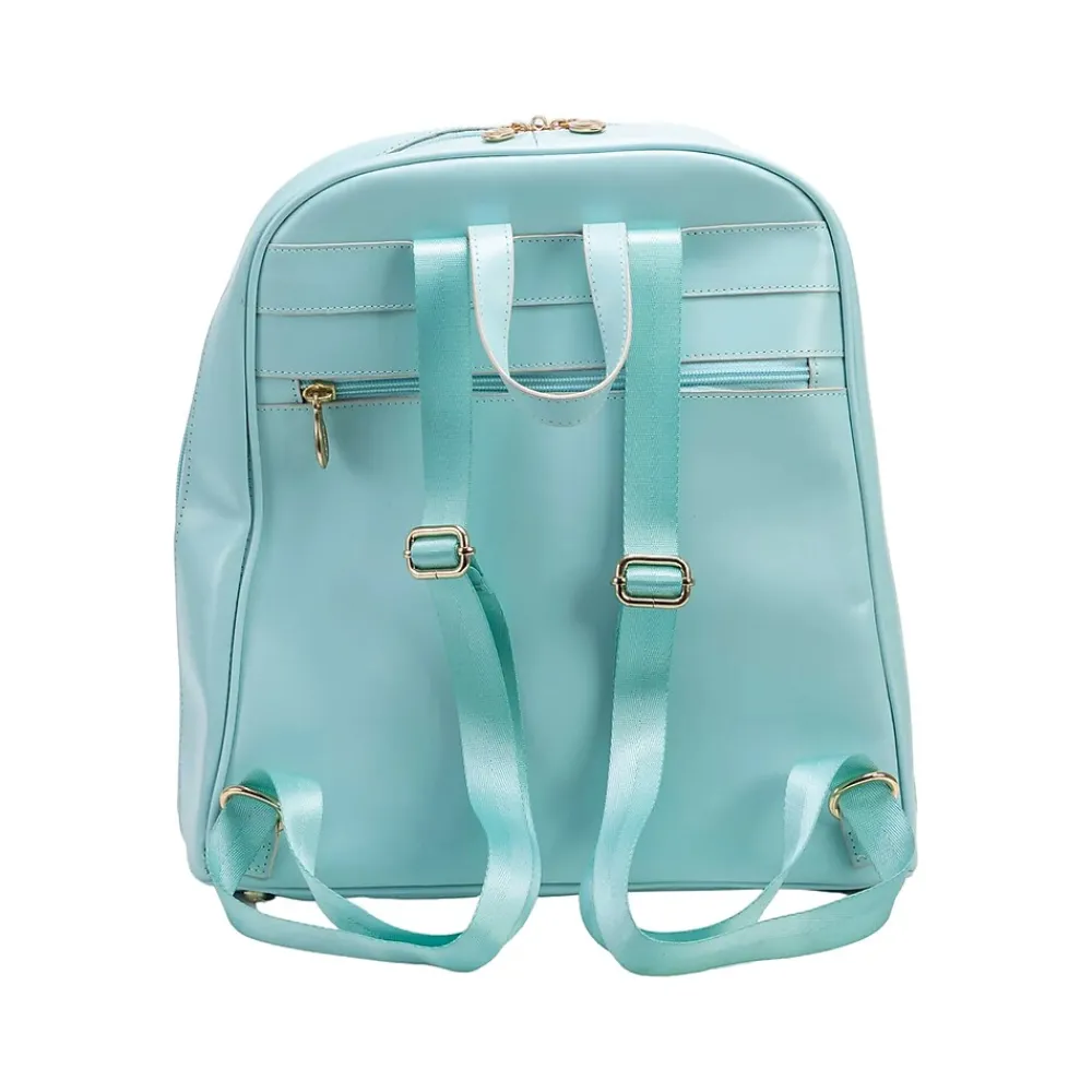 McKlein M Series ROBBINS Laptop/Tablet Backpack, Aqua Blue (99588)