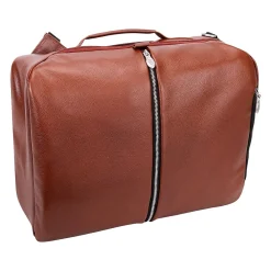 McKlein U Series East Side Laptop Backpack, Brown Leather (18874)