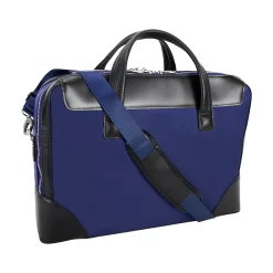 USA N Series HARPSWELL Nylon Pocket Briefcase, Navy (18567)<McKlein