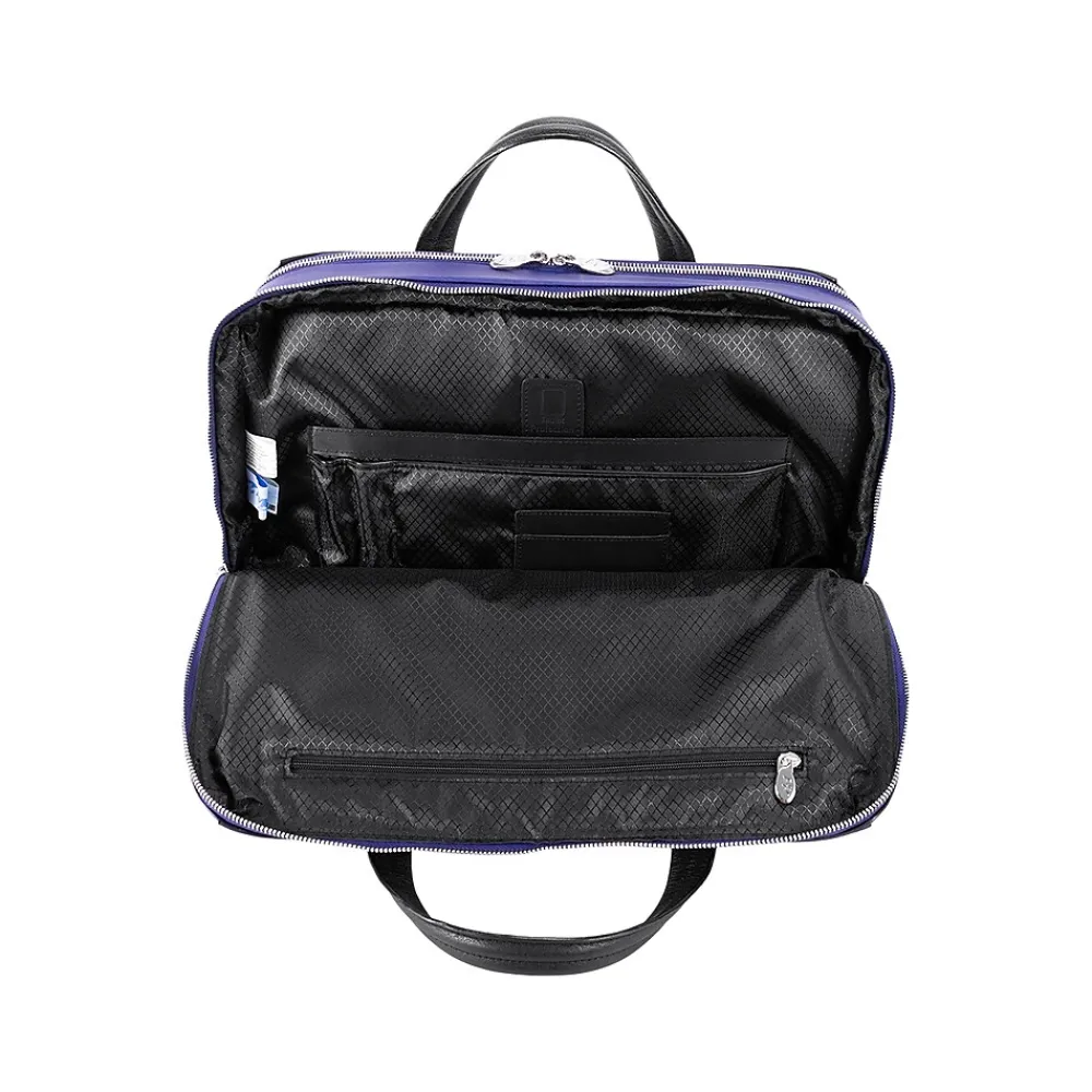 USA N Series HARPSWELL Nylon Pocket Briefcase, Navy (18567)<McKlein