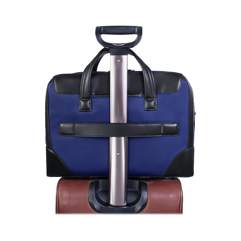 USA N Series HARPSWELL Nylon Pocket Briefcase, Navy (18567)<McKlein