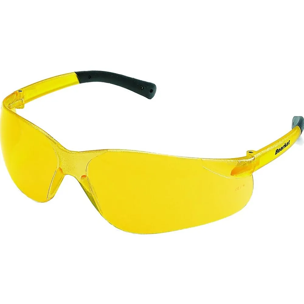 MCR Safety ® BearKat® Safety Glasses, Amber (BK114)