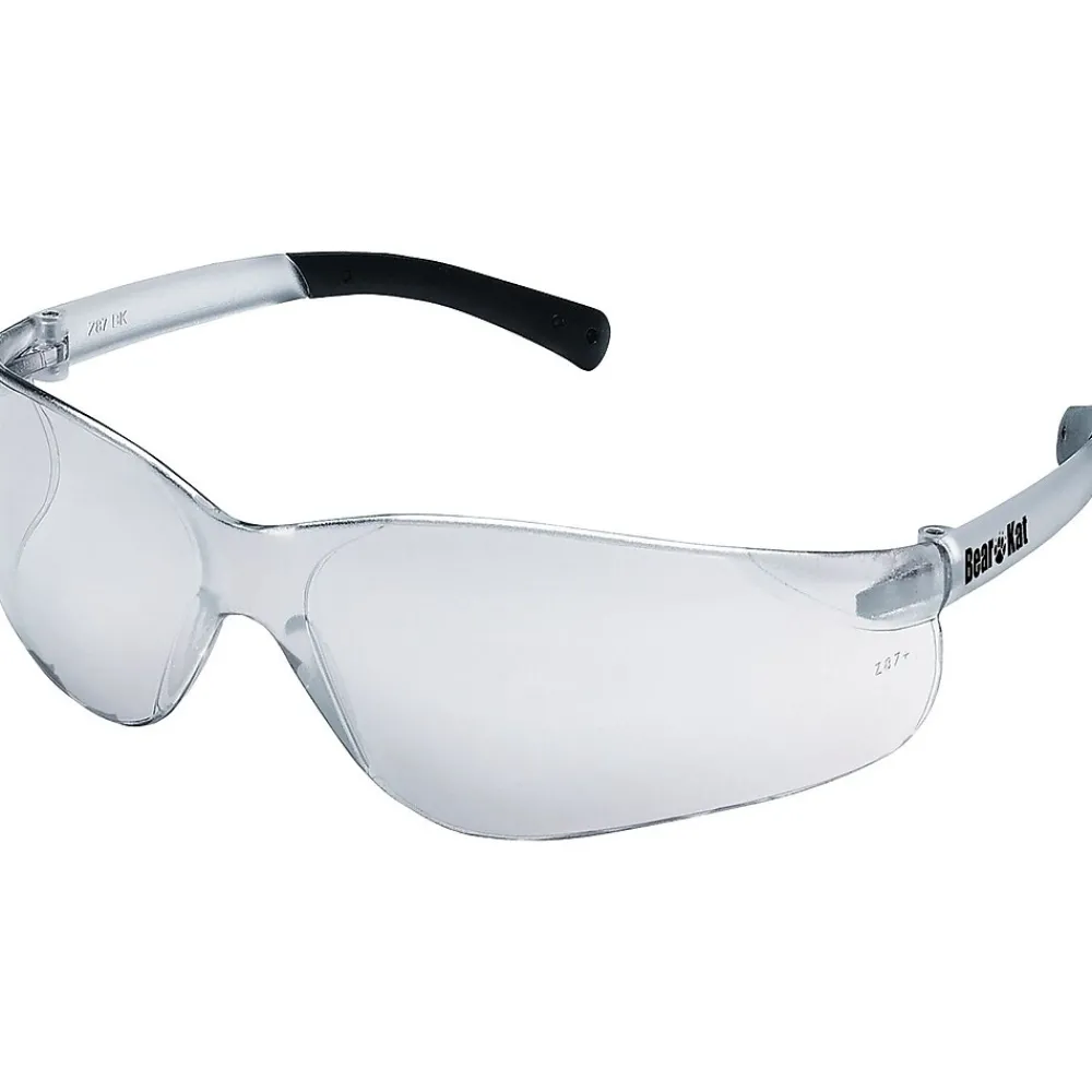 Crews MCR Safety® BearKat® Safety Glasses, Clear-Mirror