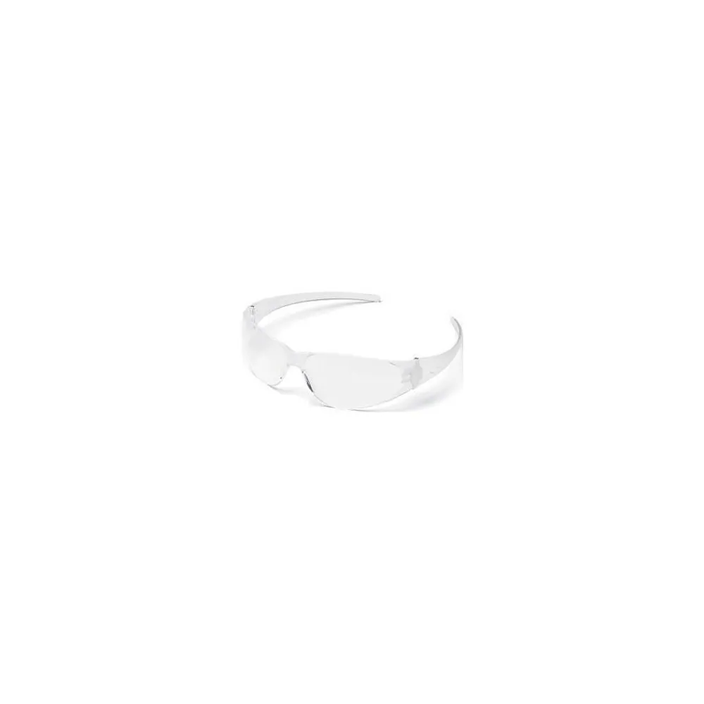 MCR Safety ® Crews Checklite® Safety Glasses, CK110, Clear Lens and Frame, 1 Pair (CK100)