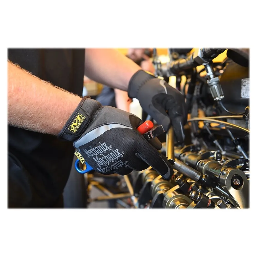 Mechanix Wear FastFit Leather Gloves, Black (MFF-05-011)