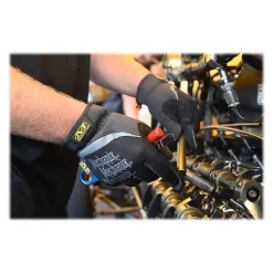 Mechanix Wear FastFit Leather Gloves, Black (MFF-05-010)