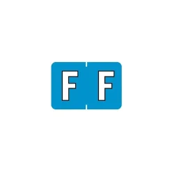 Labels|Medical Arts Press ® Barkley & Sycom® Compatible Alpha Roll Style Labels, F