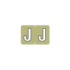 Labels|Medical Arts Press ® Barkley & Sycom® Compatible Alpha Sheet Style Labels, J