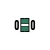 Labels|Medical Arts Press ® Jeter® Compatible Alpha Roll Style Labels, Letter O