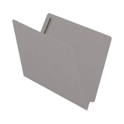 File Folders|Medical Arts Press Reinforced End Tab File Folder, Straight Cut, Letter-Size, Gray, 50/Box (S-01602-GRY)