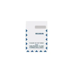 Clearance Medical Arts Press Self Seal Security Tinted Business Envelopes, 9" x 13", White, 100/Pack (24147)