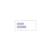 Online Medical Arts Press Self Seal Security Tinted #4 Double Window Envelope, White, 500/Box (32373)