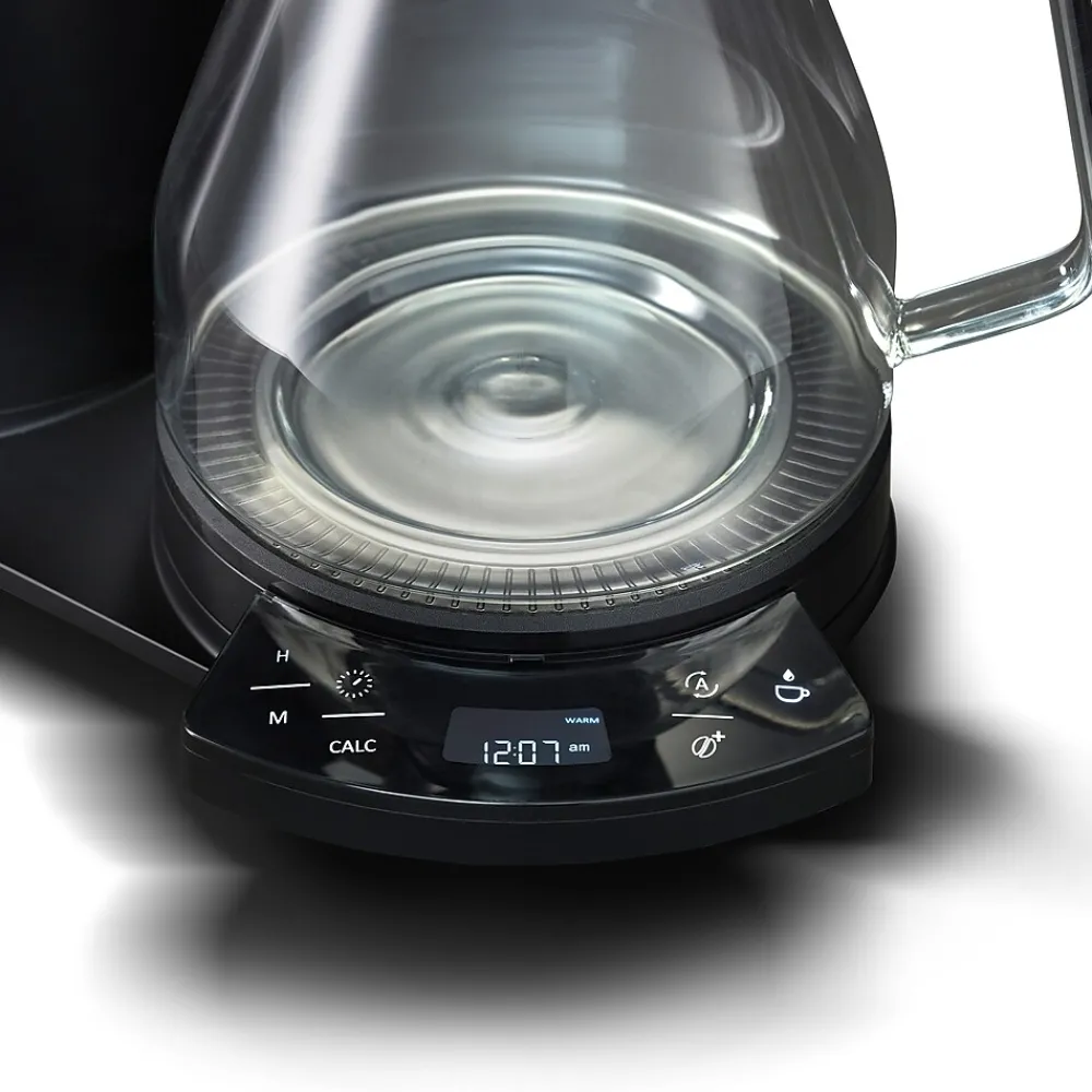 Melitta Vision Luxe 12-Cups Automatic Drip Coffee Maker, Matte Black (MCM002WULBK1)