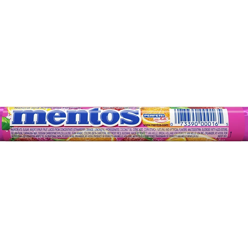 Mentos ® Chewy Fruit Tablets, 15 Packs/Box