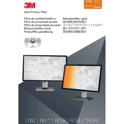 ™ Gold Privacy Filter for 23.8" Widescreen Monitor (16:9) (GF238W9B)<3M Hot